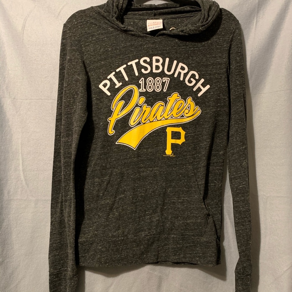 Pittsburgh Pirates Long Sleeve Hooded Shirt